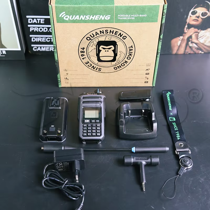 Quansheng Taiko Kong TK11 (5) TK11(5) 10W Receiving 0.153-1160MHz Walkie Talkie Spectrum Analyzer Frequency Meter Wireless